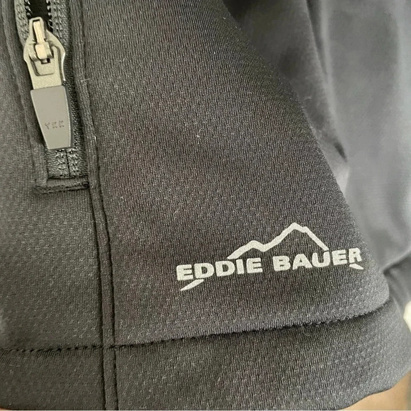 Eddie Bauer jacket women’s full zip black jacket L - Picture 3 of 7